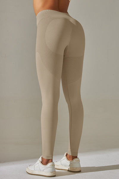 AirMotion Scrunch Tights - Beige