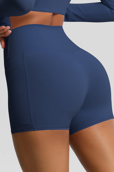 Lea Shorts med Lommer - Navy