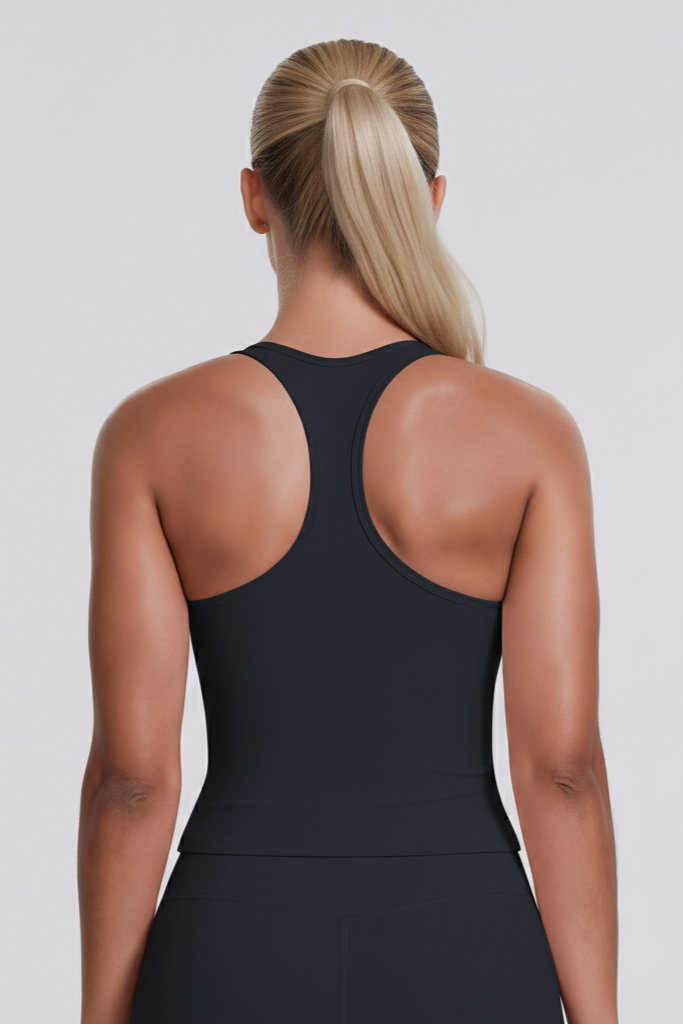 Lea Sports Top Black