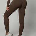 BodyCurve Scrunch Tights - Brown