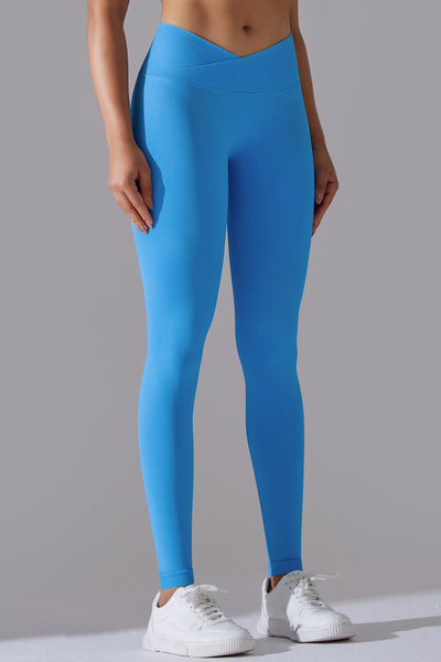 ZenCurve Scrunch Tights - Blue