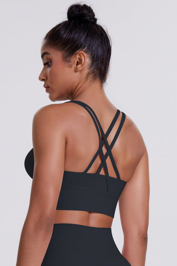 Lea Crossback Sports BH - Black