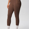Lea Tights med Lommer - Brown