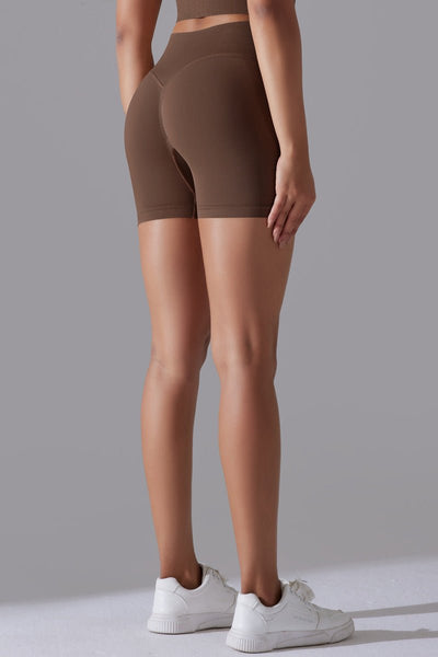 EnduranceFlex Scrunch Shorts - Coffee