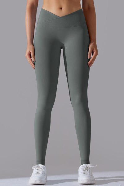 ZenCurve Scrunch Tights - DarkGrey