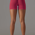ZenCurve Scrunch Shorts - Red
