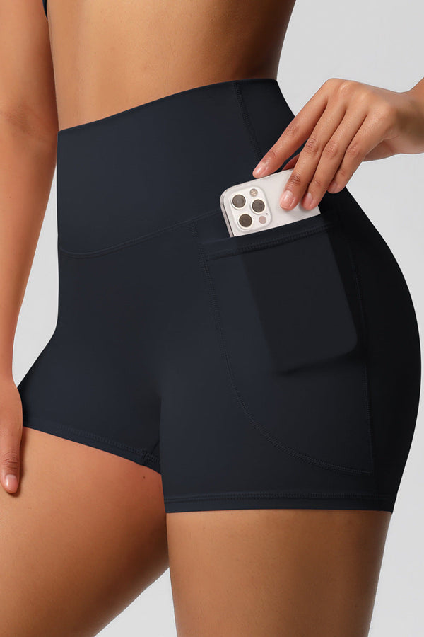 Lea Shorts med Lommer - Black