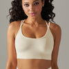 UltraFit Cross Back Sports BH - Beige