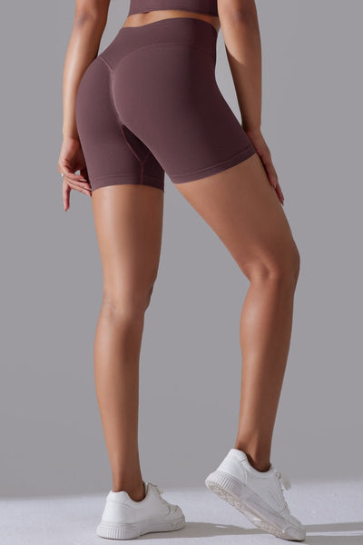EnduranceFlex Scrunch Shorts - Mørkerød