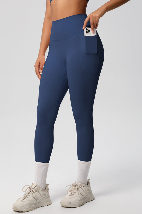 Lea Tights med Lommer - Navy