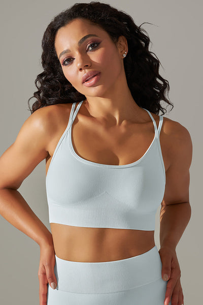 UltraFit Crossback Sports BH - IceBlue