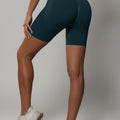BodyCurve Scrunch Shorts - BlueGreen