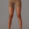 ZenCurve Scrunch Shorts - Coffee