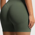 FlexTone Scrunch Shorts - Olivengrøn