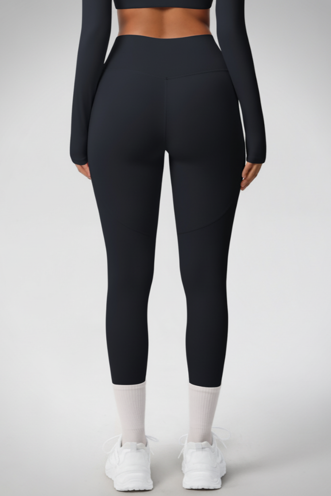 Lea leggings med lommer Black