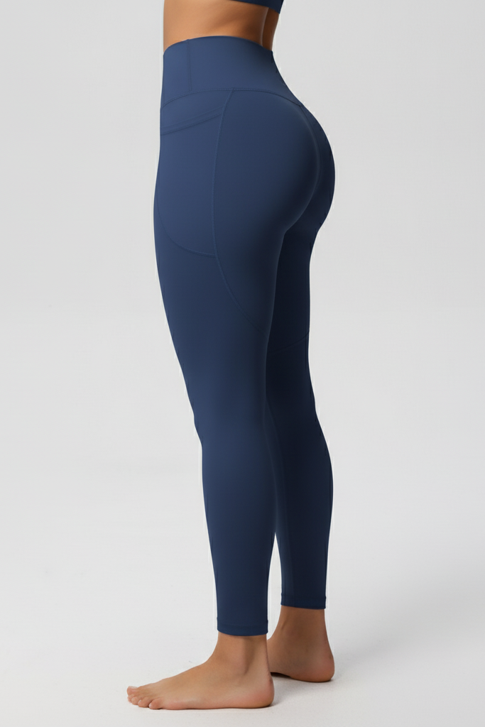 Lea Tights med Lommer - Navy