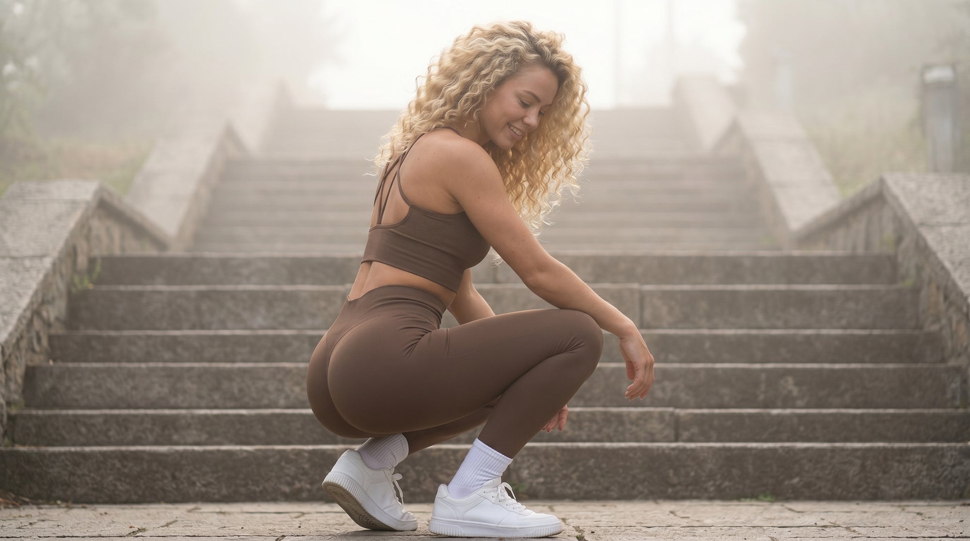 EnduranceFlex Scrunch Tights - Coffee – Coffee