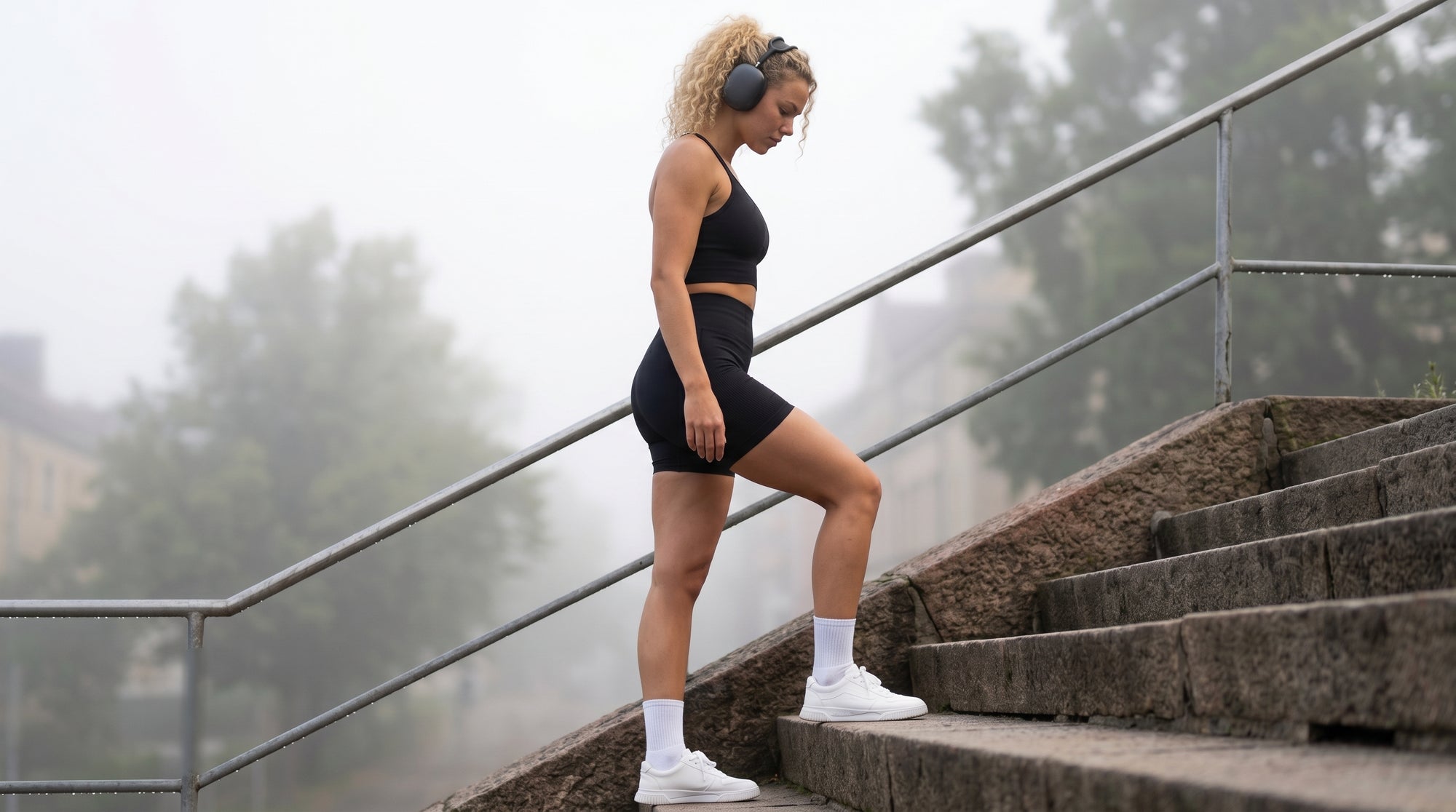 EnduranceFlex Scrunch Shorts – Black – Black