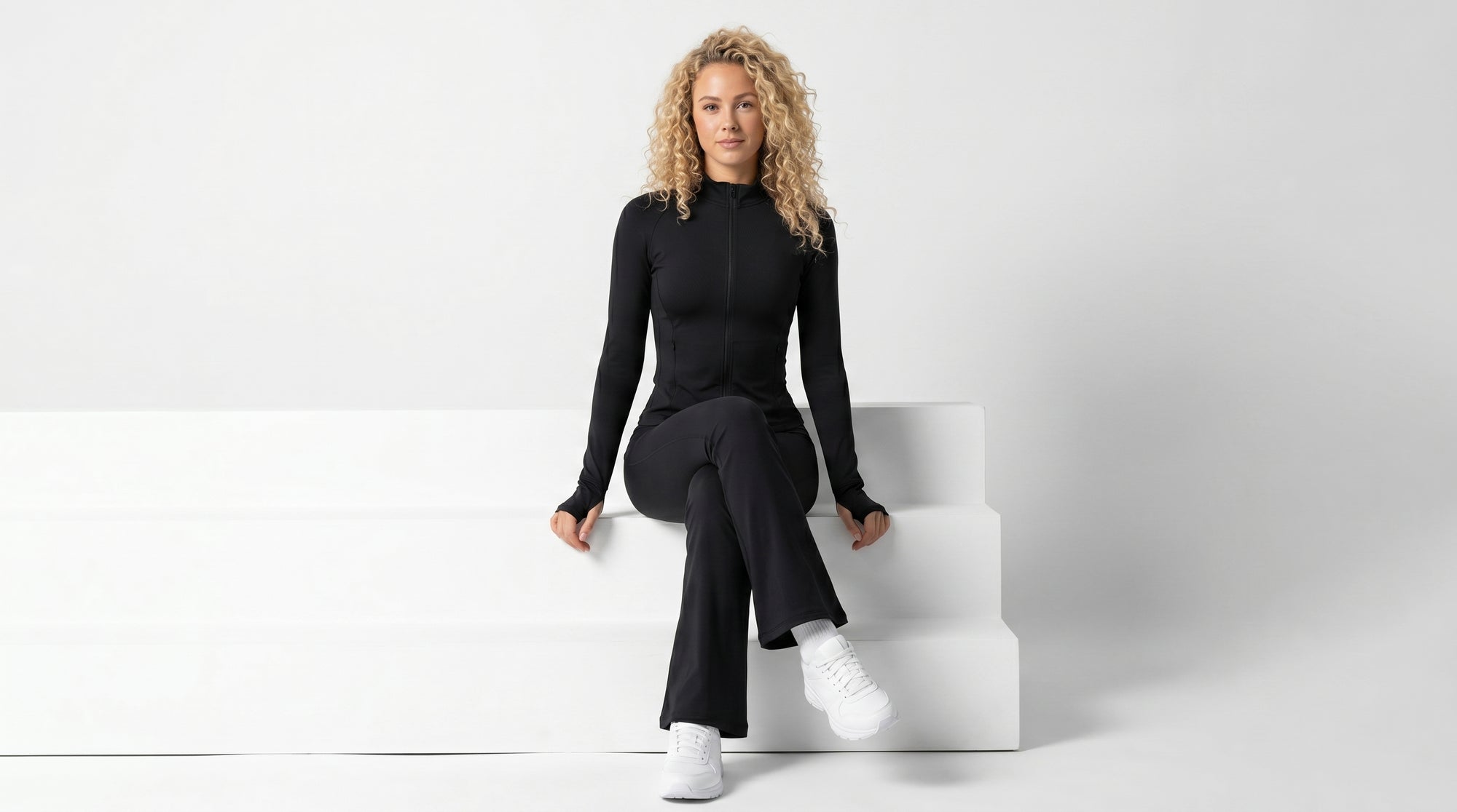 PureLine Flare Tights – Black – Black