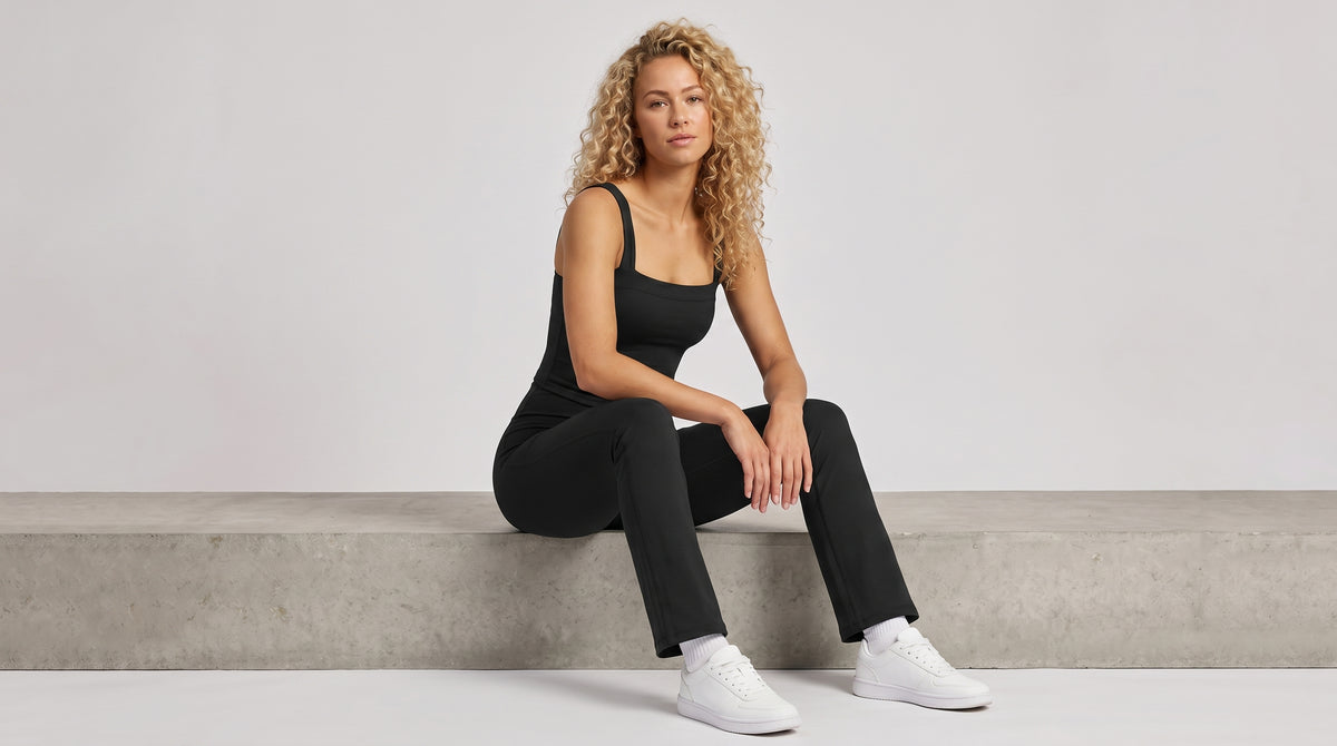 PureLine 2-i-1 Top – Black – Black