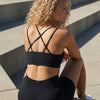 UltraFit Cross Back Sports BH - Black