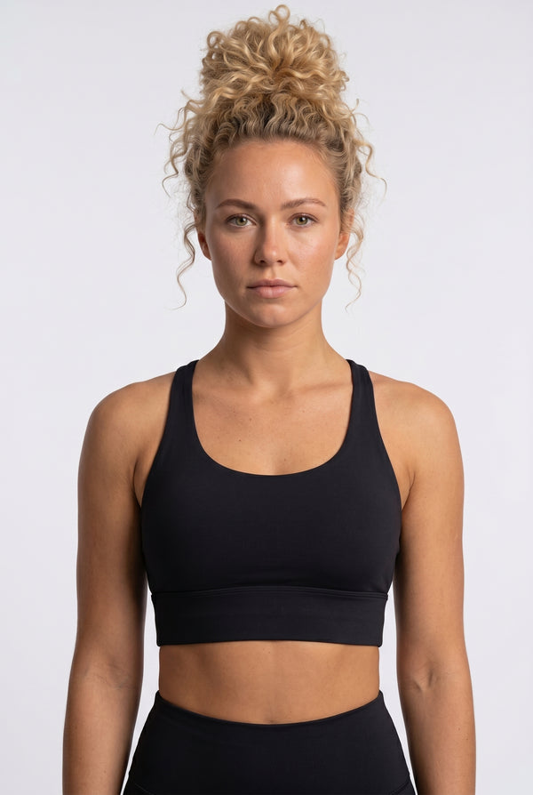 Lea Crossback Sports BH - Black