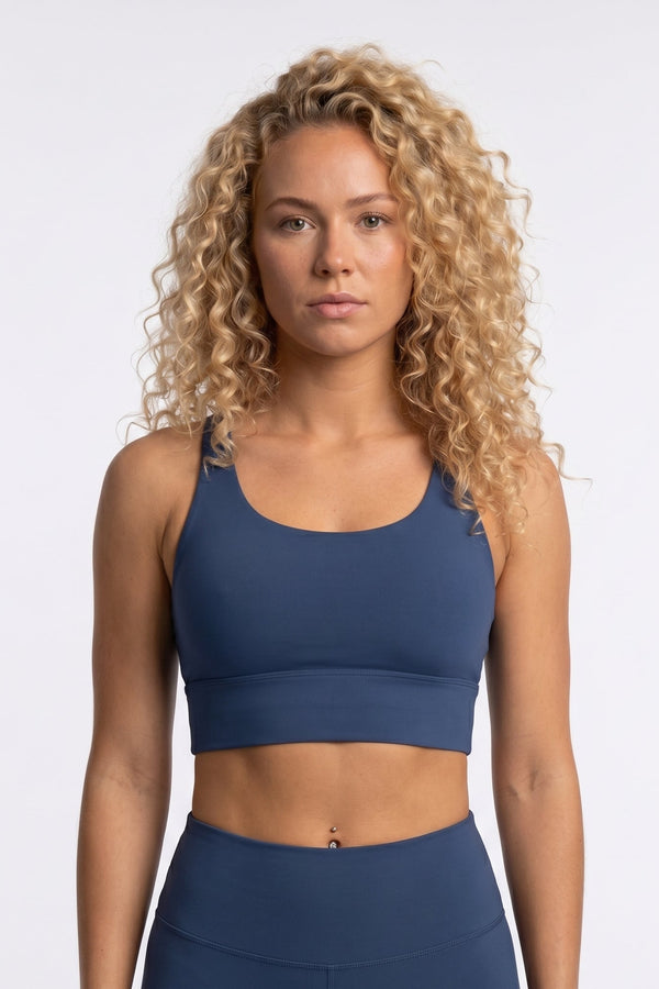 Lea Crossback Sports BH - Navy