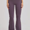 PureLine Flare Tights – Eggplant