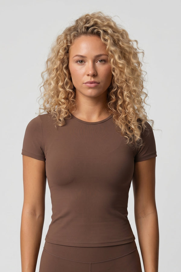 Lea T-shirt - Brown
