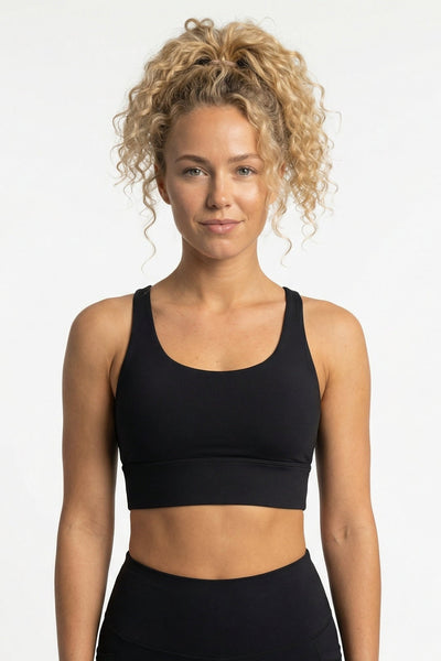 Lea Crossback Sports BH - Sort