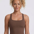 Lea Sports Top - Brun
