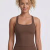 Lea Sports Top - Brown
