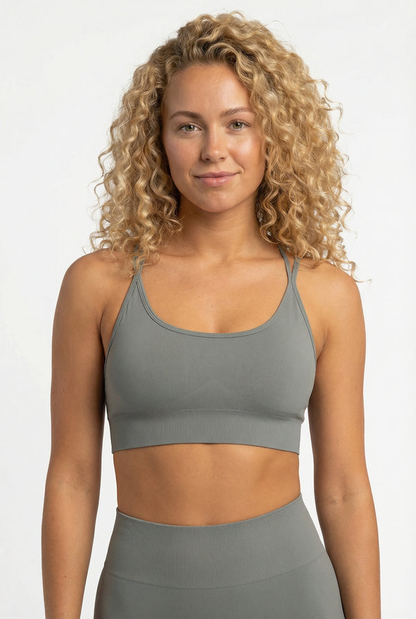 UltraFit Cross Back Sports BH - DarkGrey