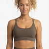 UltraFit Cross Back Sports BH - Brown