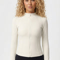 SculptFit Sportsjakke - Creme