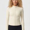 FlexiZip Sportsjakke - Creme