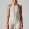 Sophia Sports Jumpsuit Short - Ivory