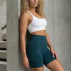 BodyCurve Scrunch Shorts – BlueGreen